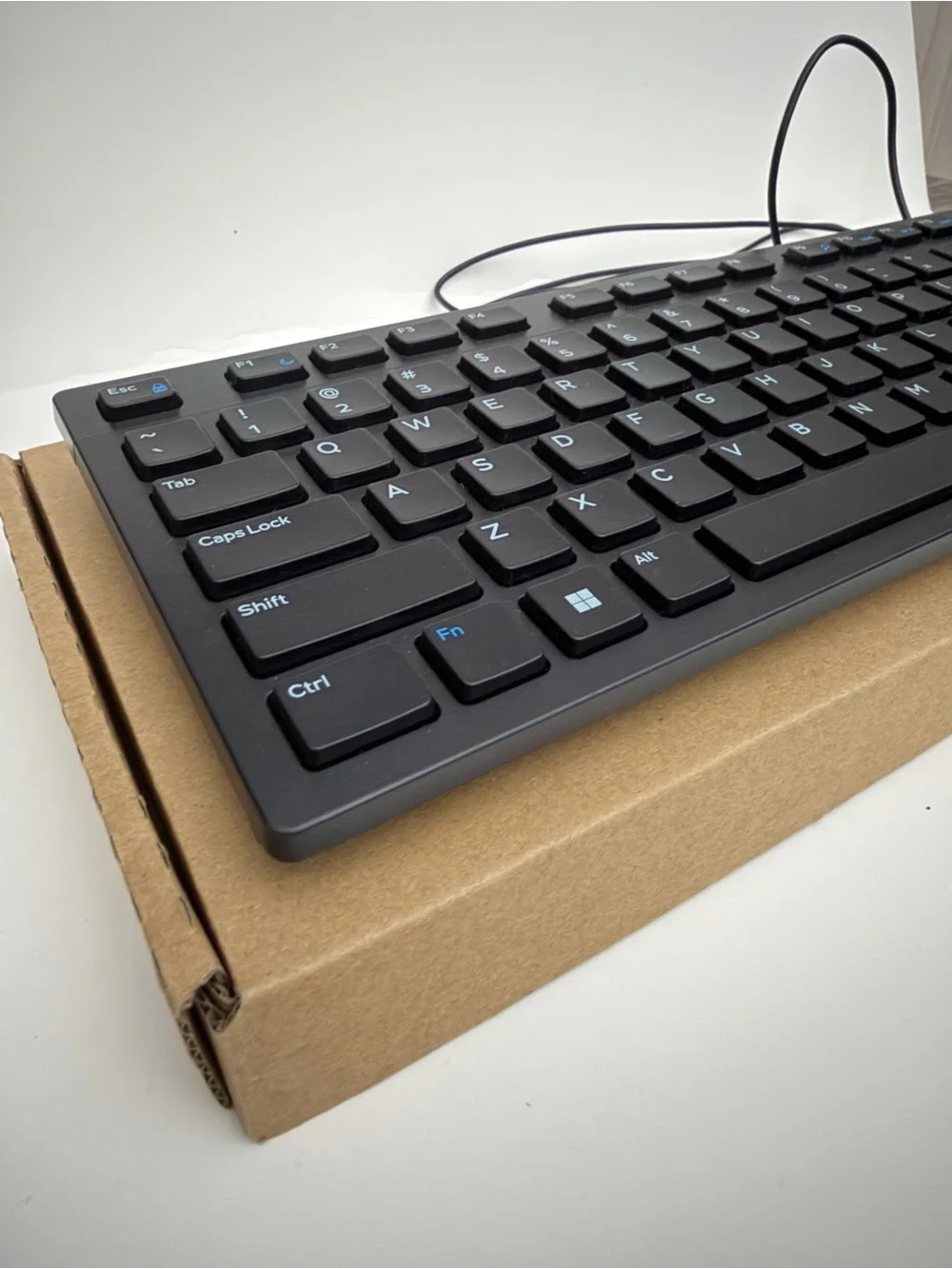 Dell Black USB Wired Full-Size Keyboard with Numeric Keypad